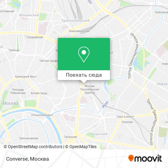 Карта москвы земляной вал