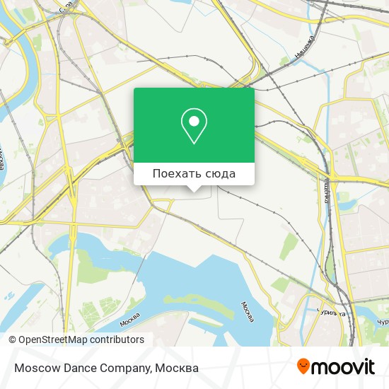 Карта Moscow Dance Company