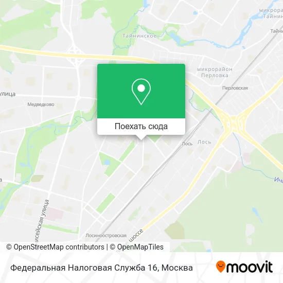 Карта Федеральная Налоговая Служба 16