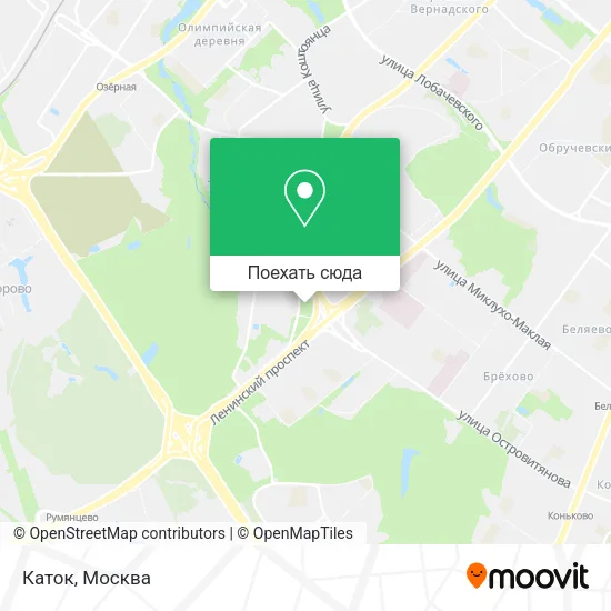 Карта Каток