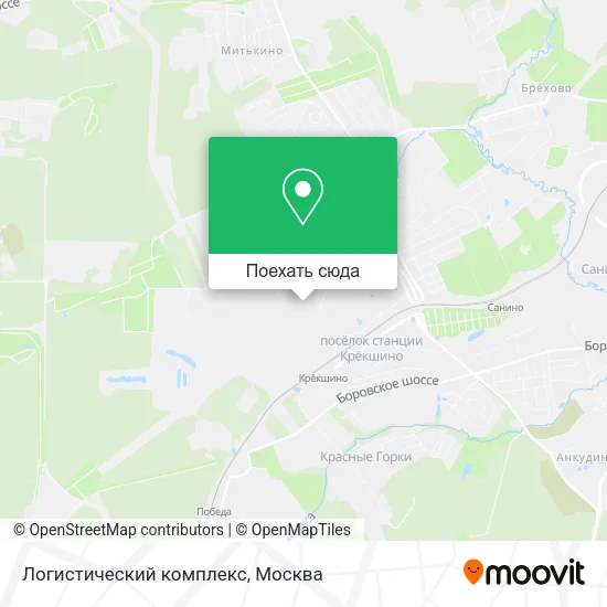 Карта Логистический комплекс