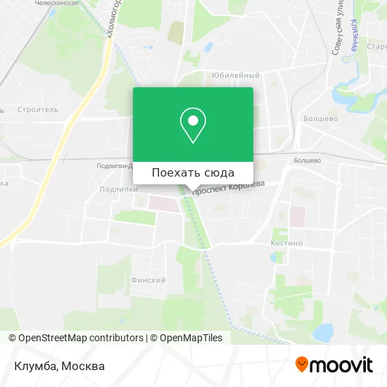 Карта Клумба