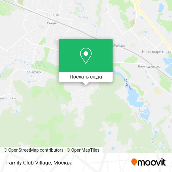 Карта Family Club Village