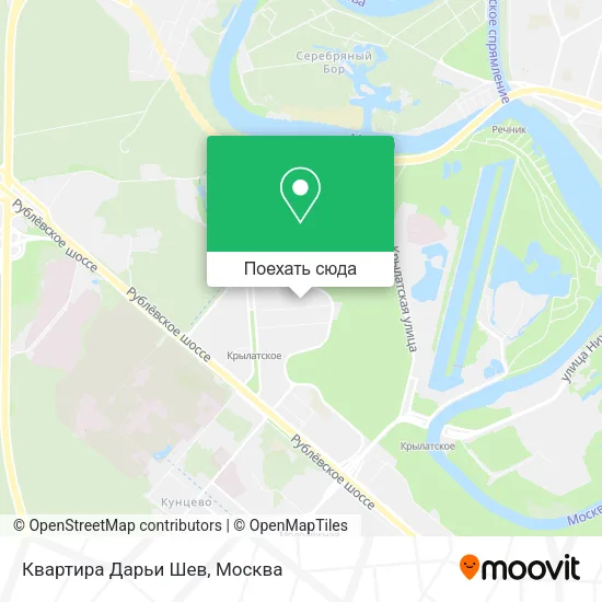 Карта Квартира Дарьи Шев