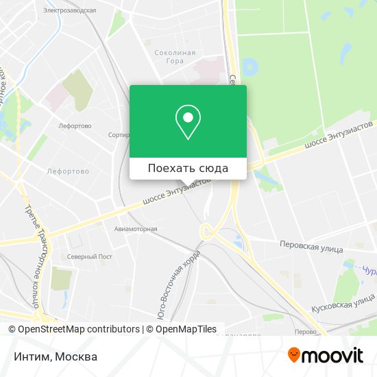 Карта Интим