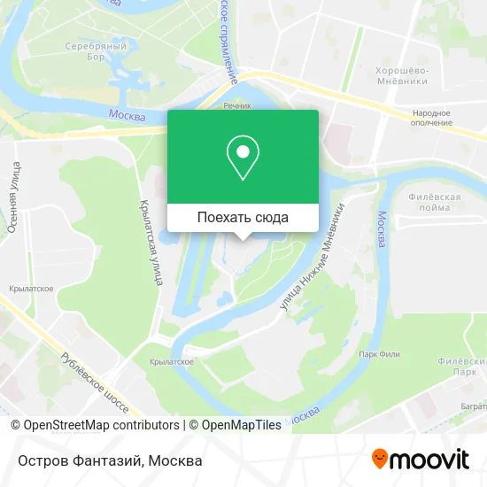 Карта Остров Фантазий