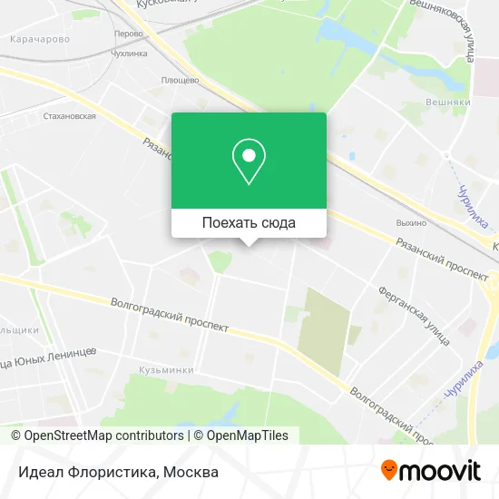 Карта Идеал Флористика