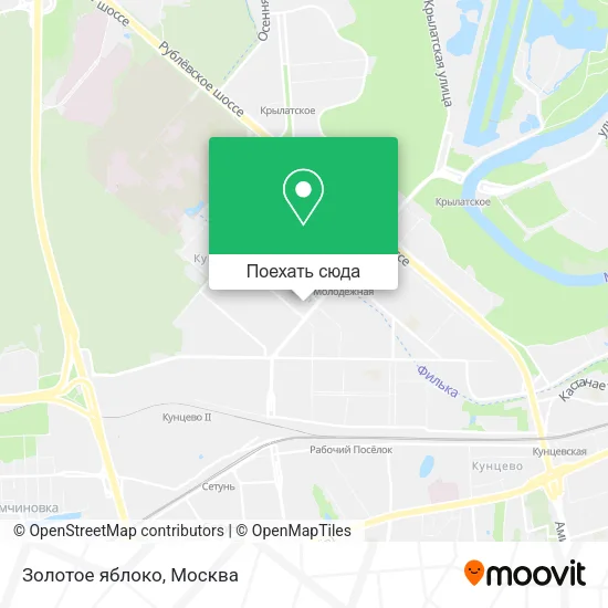 Карта Золотое яблоко