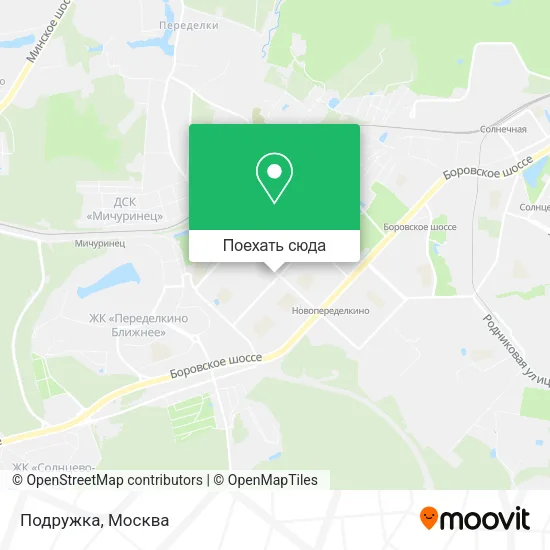 Карта Подружка