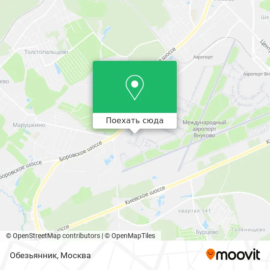 Карта Обезьянник