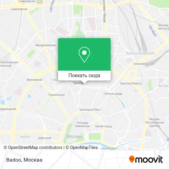 Карта Badoo