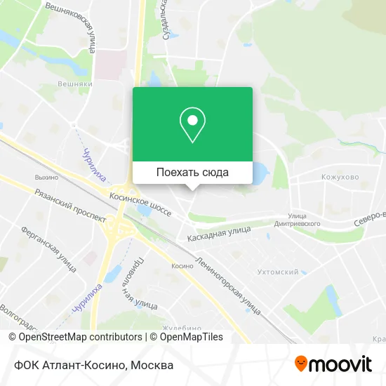 Карта ФОК  Атлант-Косино
