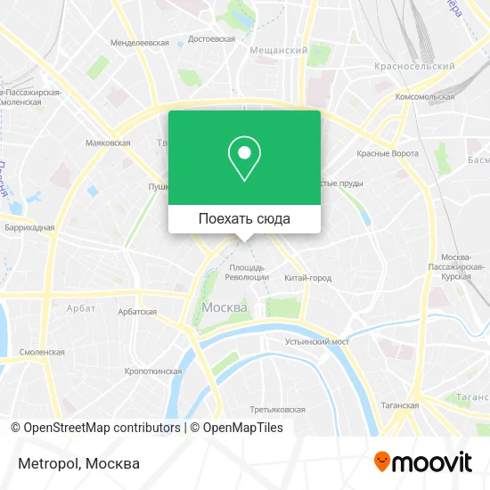 Карта Metropol