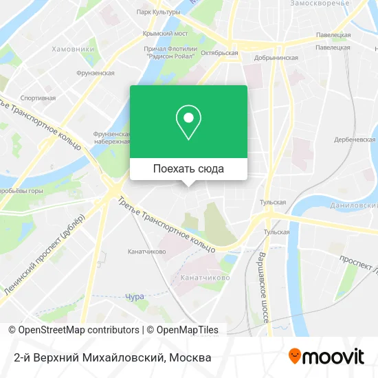 Карта 2-й Верхний Михайловский