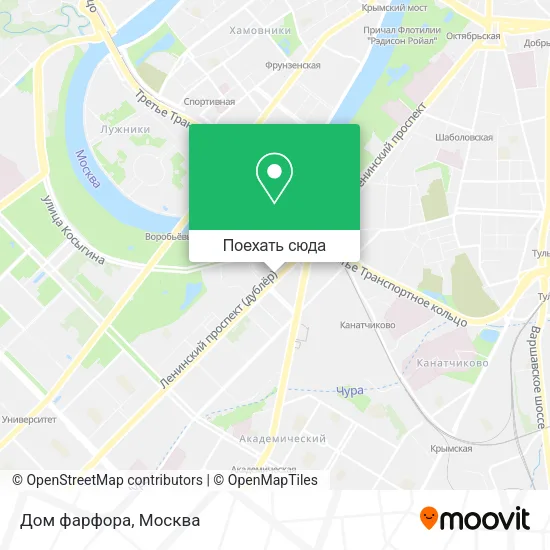 Карта Дом фарфора