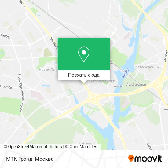 Карта МТК Гранд