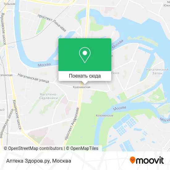 Карта Аптека Здоров.ру