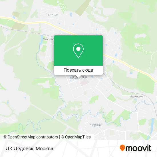 Карта ДК Дедовск