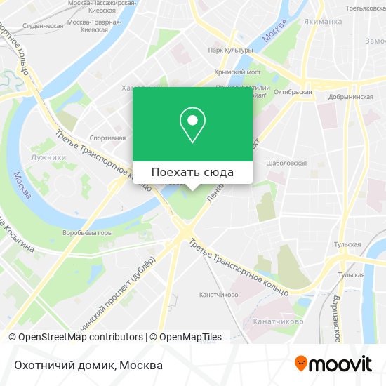 Карта Охотничий домик