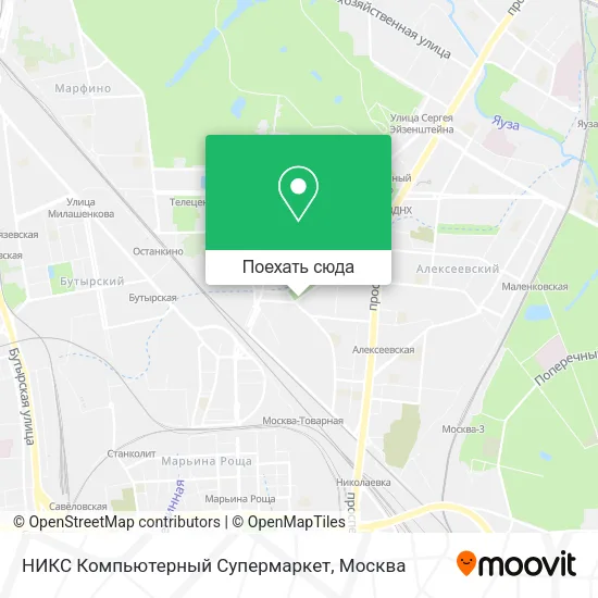 Карта НИКС Компьютерный Супермаркет