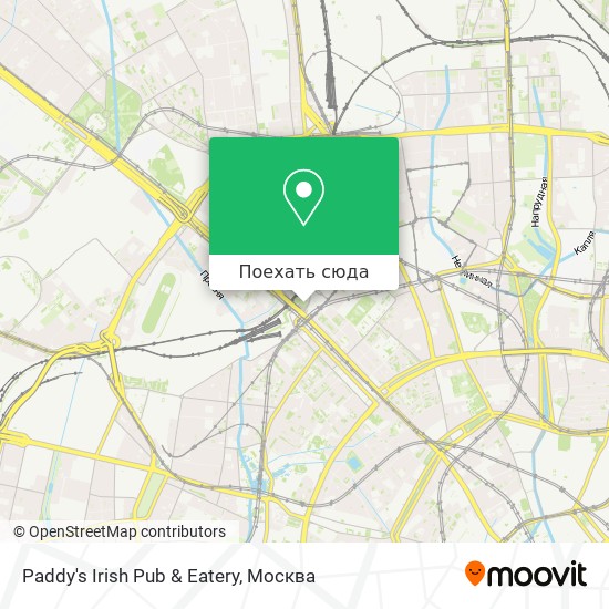 Карта Paddy's Irish Pub & Eatery