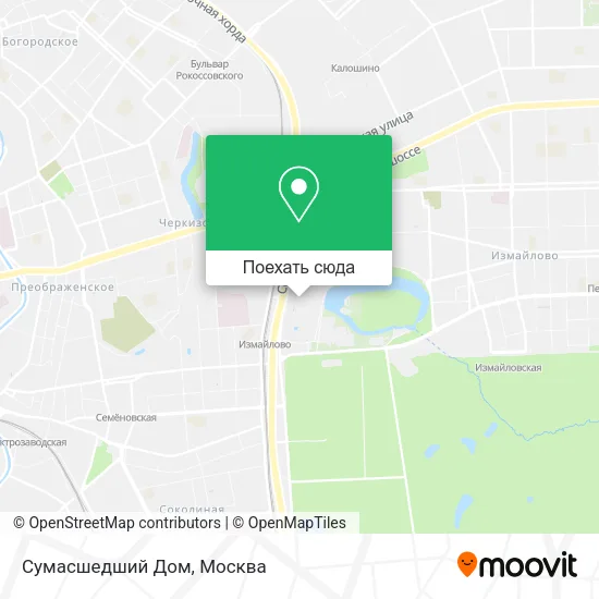 Карта Сумасшедший Дом