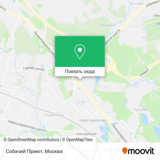 Карта Собачий Приют