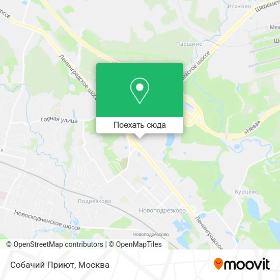 Карта Собачий Приют