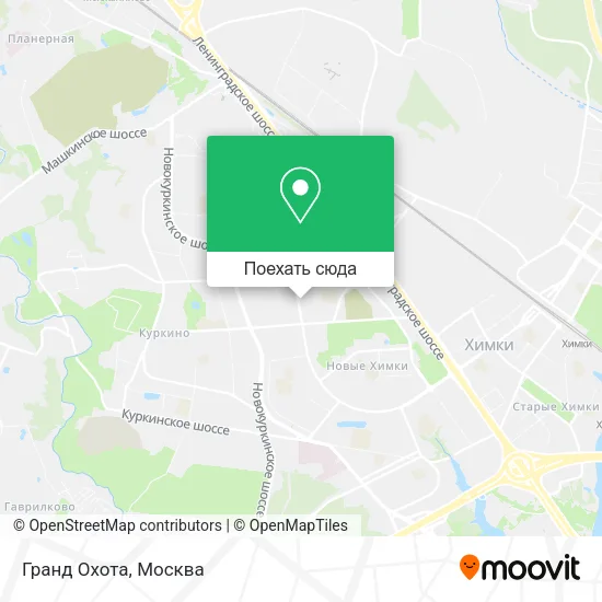 Карта Гранд Охота