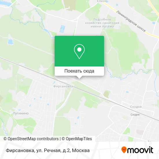 Карта Фирсановка, ул. Речная, д.2