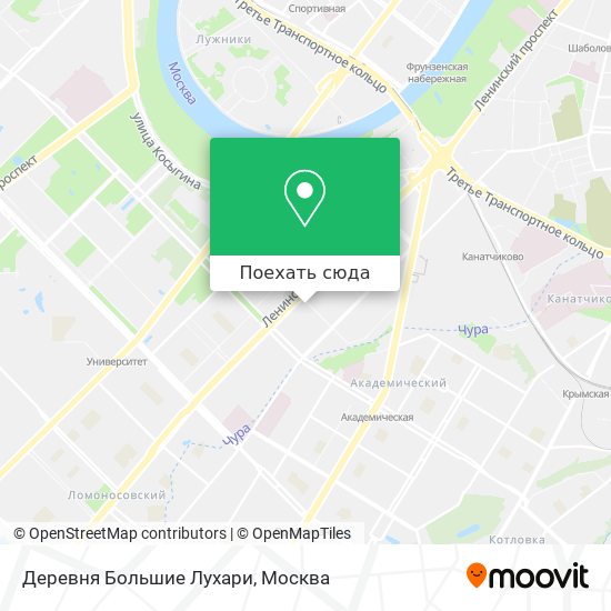 Карта Деревня Большие Лухари