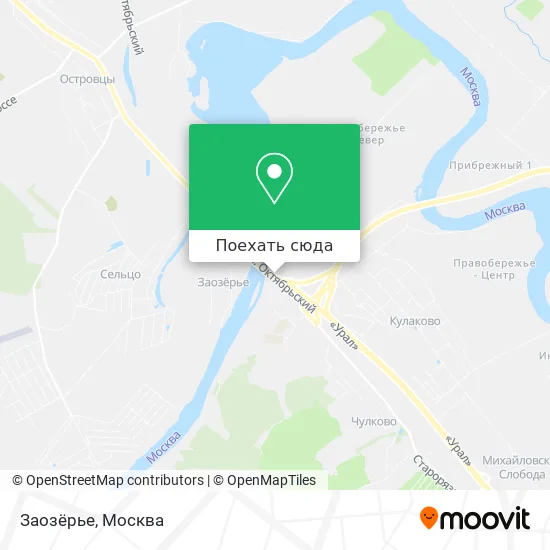 Карта Заозёрье