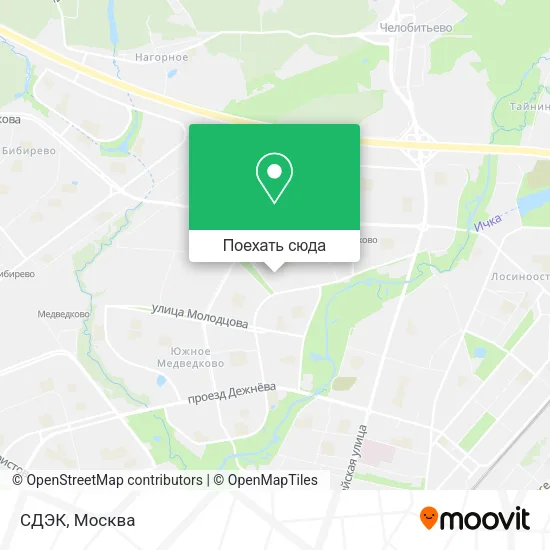 Карта СДЭК