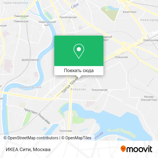 Карта ИКЕА Сити
