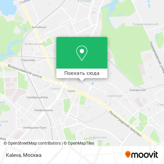 Карта Kaleva