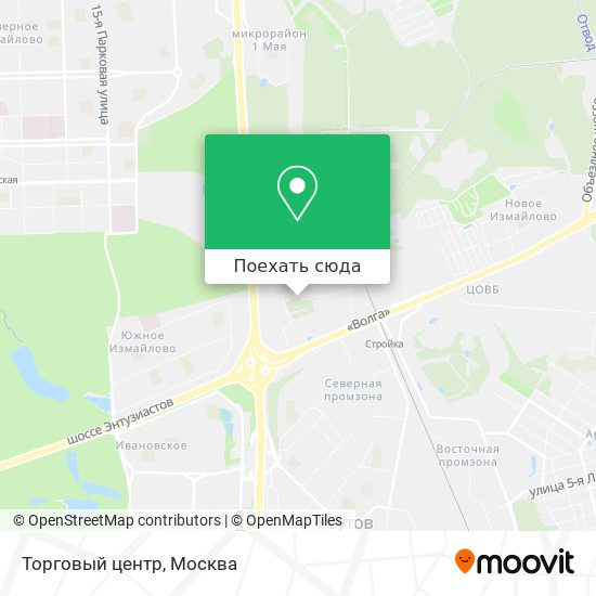 Карта Торговый центр