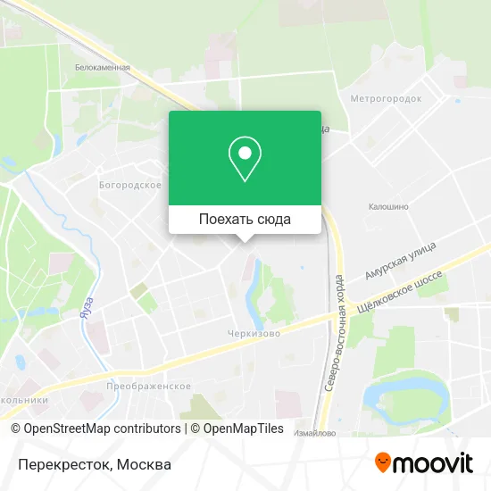 Карта Перекресток