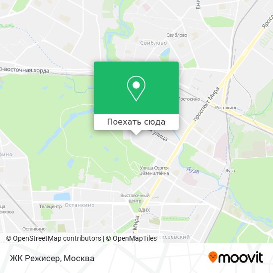 Карта ЖК Режисер