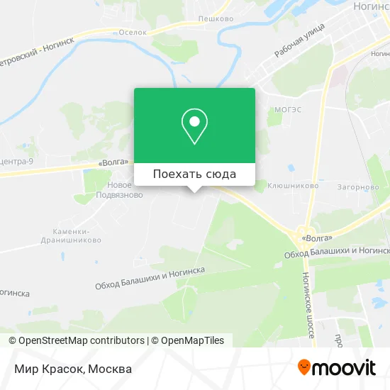 Карта Мир Красок