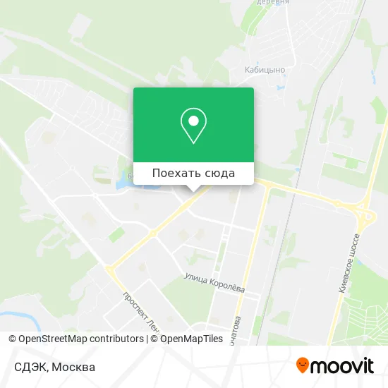 Карта СДЭК