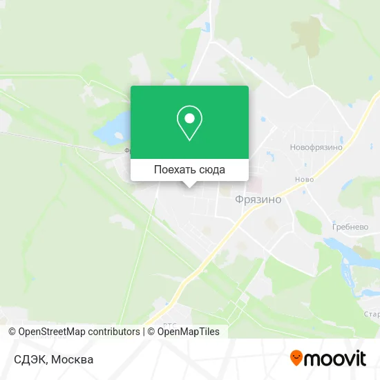 Карта СДЭК