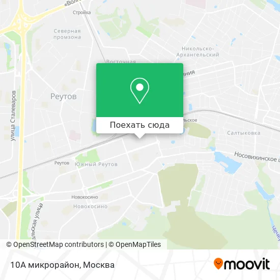 Карта 10А микрорайон