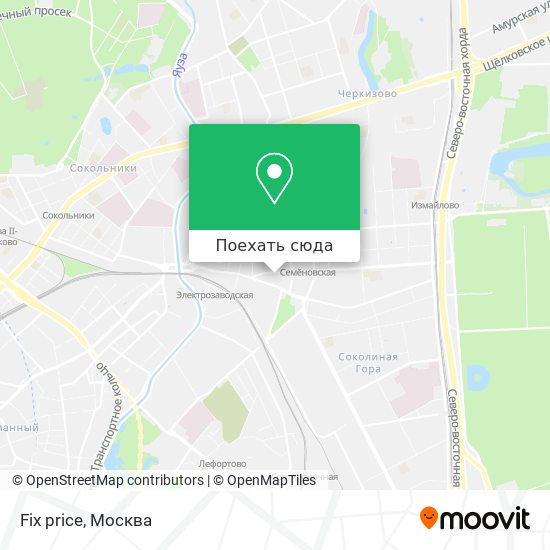 Карта Fix price