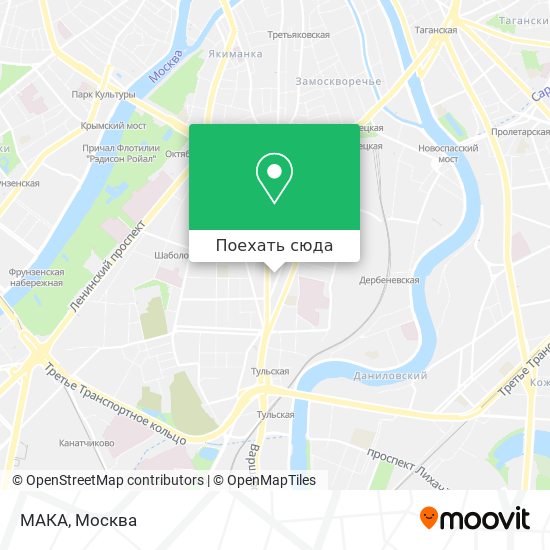 Карта МАКА