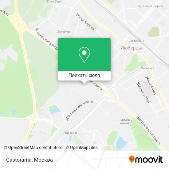 Карта Castorama