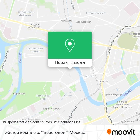 Карта Жилой комплекс ""Береговой""