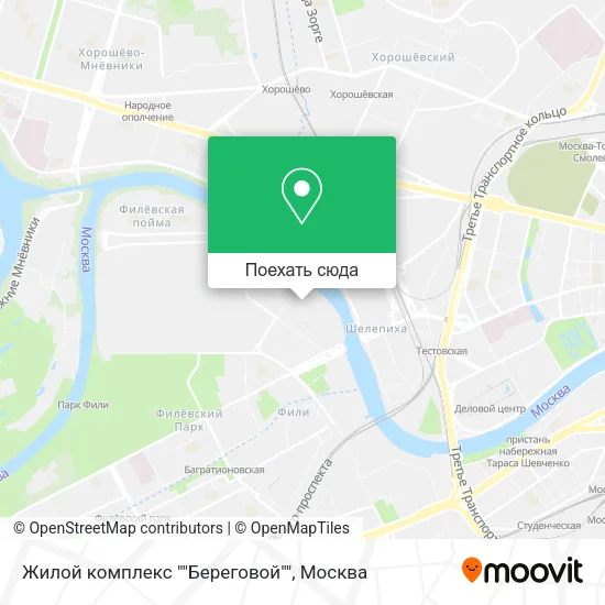 Карта Жилой комплекс ""Береговой""