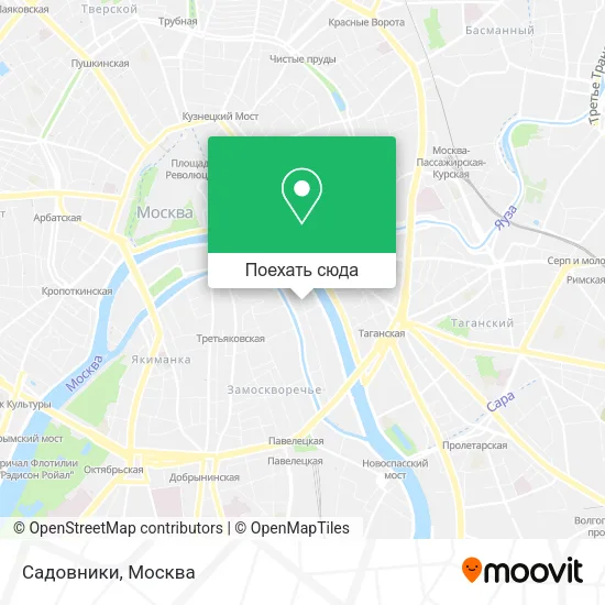 Карта Садовники