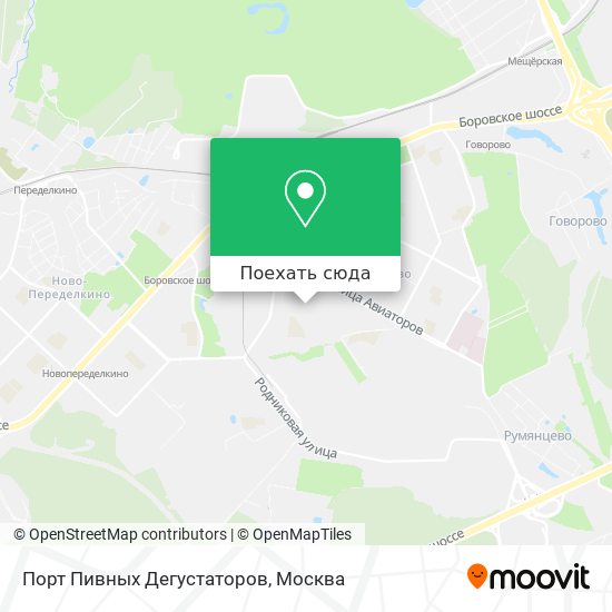 Карта Порт Пивных Дегустаторов