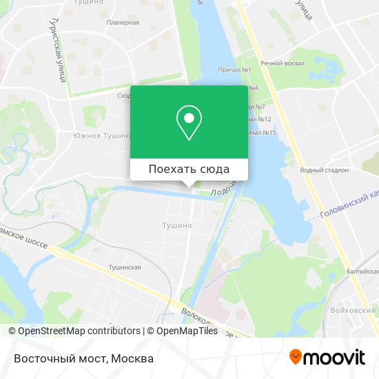 Карта Восточный мост